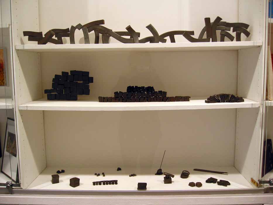 Exposition galerie vitrine